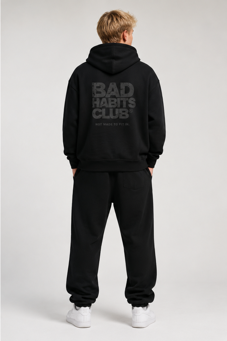BAD HABITS CLUB Zip Hoodie