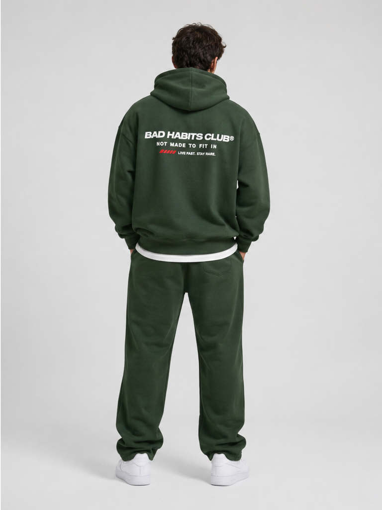 BAD HABITS CLUB Zip Hoodie v2
