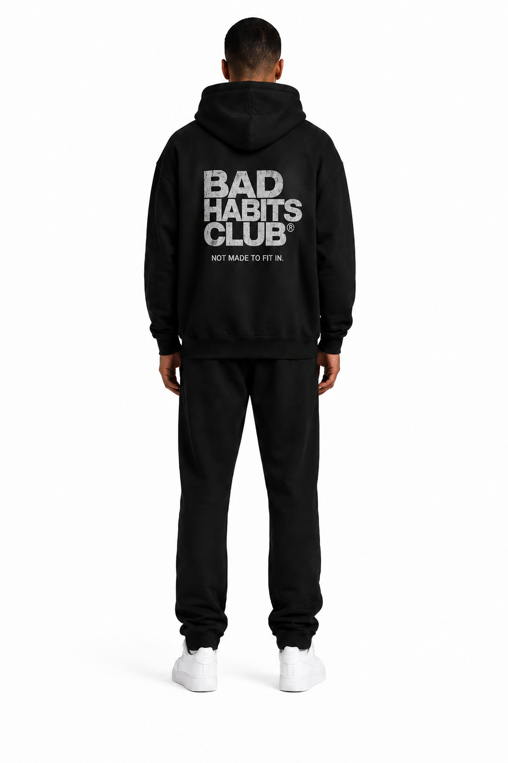 BAD HABITS CLUB Hoodie – Black