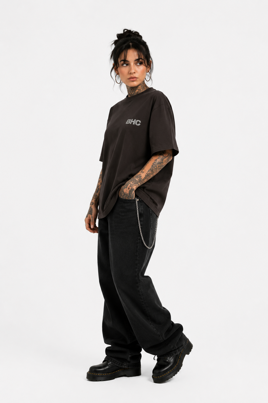 BAD HABITS CLUB T-Shirt – Black / Coal