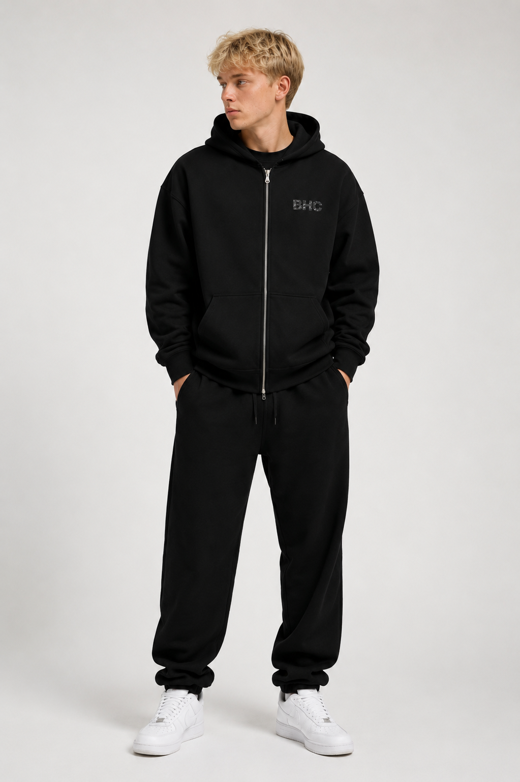 BAD HABITS CLUB Zip Hoodie