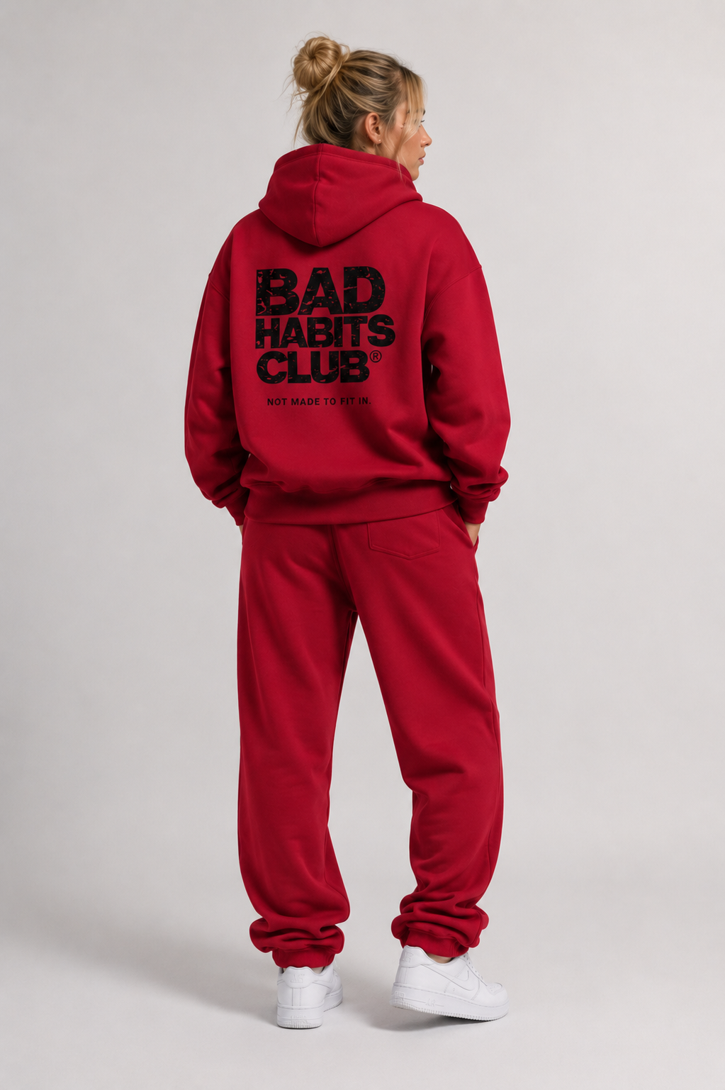 BAD HABITS CLUB Zip Hoodie